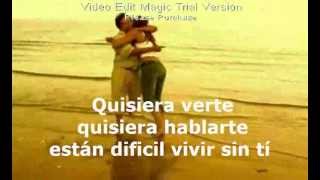 Video voorbeeld van "COMO VOY A OLVIDARTE - Segundo Rosero (LETRA)"