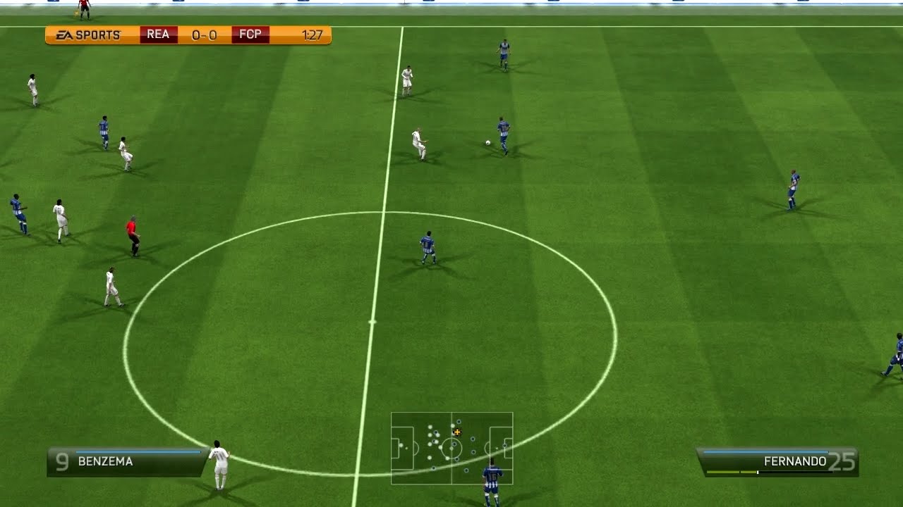 games people play Round L4b: Real Madrid vs Porto - Virtual UEFA Cup (FIFA 14)