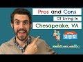 Living in Chesapeake Virginia Pros and Cons