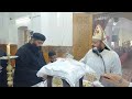 القس يواقيم ناجي قداس نهضة الشهيد مار جرجس دير أبو حنس بملوي عام 2022م 