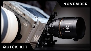 Quick Kit | November 2022 [ RED RAPTOR 8K S35, Laowa 2x Anamorphic, Canon Announcements and more! ]