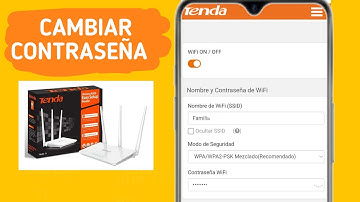CAMBIAR Contraseña Wifi TENDA fácil y rápido  2025