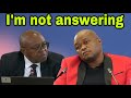 Brown Mogotsi Shocks Madlanga refusing to give answers due to incriminating himself.
