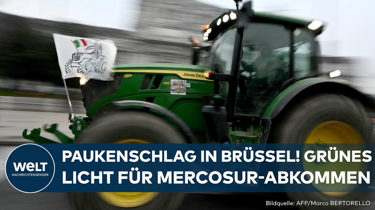 MERCOSUR-ABKOMMEN: Grünes Licht nach 25 Jahren Zoff! EU-Staaten ...