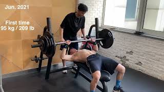 Bench Press Transformation - ROAD TO 2 PLATES
