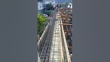 rebar concrete gutter