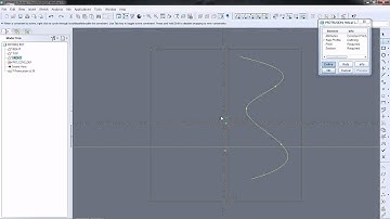 PRO E wild fire 5.0 PART DRAWING :-Helical Sweep.avi