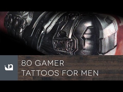 पुरुषों के लिए 80 गेमर टैटू