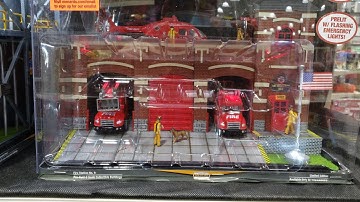 Menards O Gauge Fire Station Model  Train Layout Building