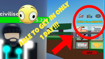 FASTEST WAY TO EARN SP FOR ALL RANKS IN EVERY SECOND ADD 1 SKILL POINT