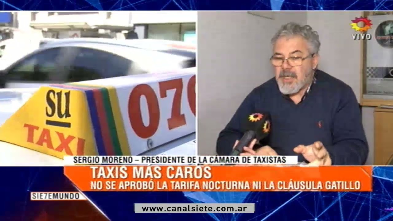 Taxis más caros: no se aprobó la tarifa nocturna ni la cláusula gatillo