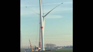 Установка ветрогенератора & Installation of a wind generator