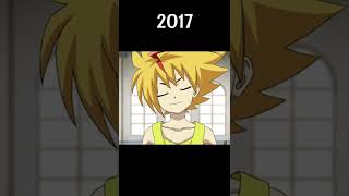 Evolution of Kai, Free and Lui #shorts #beyblade #anime screenshot 4