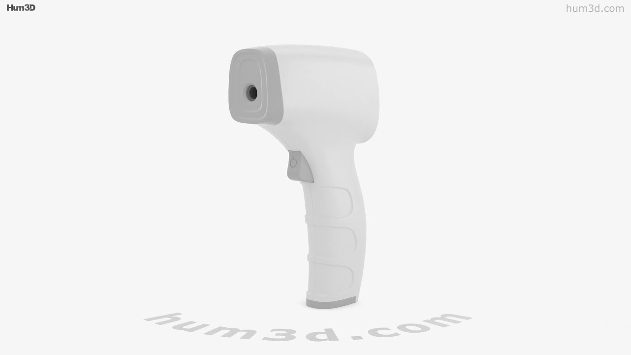 Etekcity infrared thermometer wall mount by marcel293, Download free STL  model