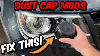 Headlight Dust Caps Too Shallow For Led Upgrades? Heres How To Fix It