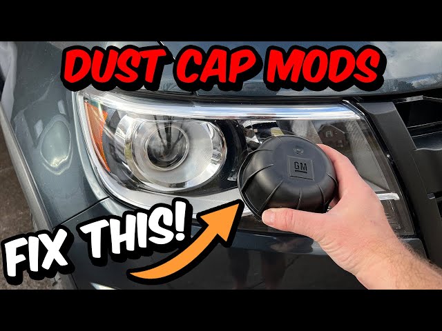 Headlight Dust Caps Too Shallow For LED Upgrades? Here's How To FIX It! 