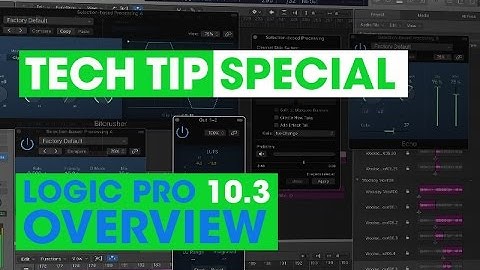 Logic Pro 10.3 Update Overview - All the best features explained!