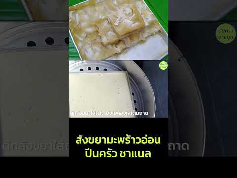 สังขยามะพร้าวอ่อน  #thaifood #สูตรอาหาร #อาหารไทย