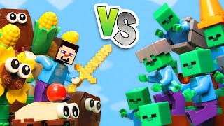 Lego Plants vs Zombies 2 | The Most Security House In Minecraft   LEGO Animation