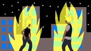 Super Saiyan Slap Fight Rotoscoping