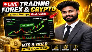🔴 LIVE Forex Trading Hindi | Gold &amp; Bitcoin | Live Trading | 11 June | #tradinglive  #livetrading
