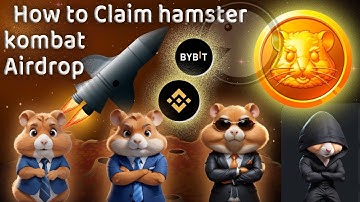 How to connect hamster kombat to Bybit and Binance wallet exchange to clam $HMSTR airdrops