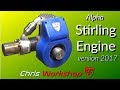 Stirling engine Alpha version 2017