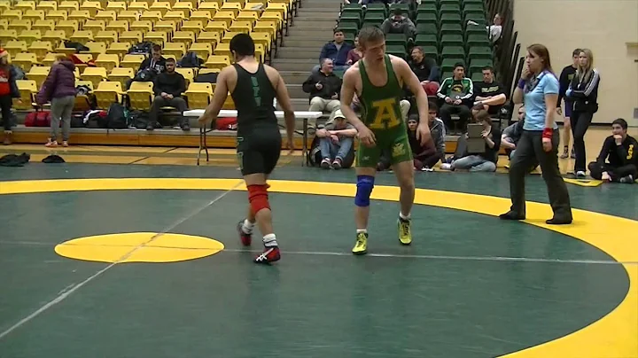 2015 Golden Bear Invitational: 65 kg Aman Kaler vs...