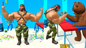 MUSCLE RUSH✌️😱💪 #3 Game All Levels Gameplay Walkthrough New Game