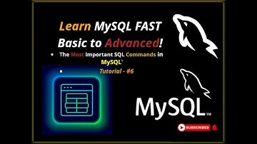 Most important SQL Commands #mysql tutorial #6