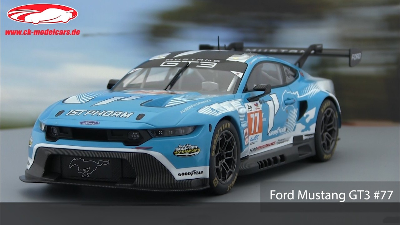Ixo 1:18 Ford Mustang GT3 #77 24h LeMans 2024 Proton Competition