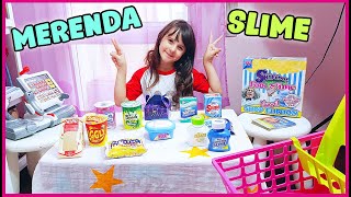 🍕MERENDA SKIFIDOL FOOD SLIME PER POLLO! 👀