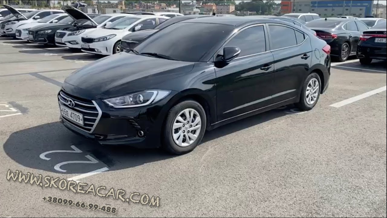 Hyundai avante из кореи
