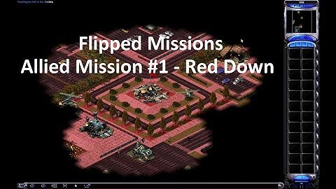 C&C Red Alert 2 Flipped Missions - Allied #01 Red Dawn - Normal Difficulty