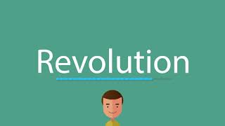 How to pronounce Revolution