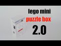 lego mini puzzle box 2.0 - easy to build - full tutorial