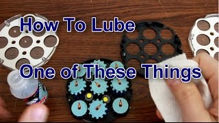 How to Lube a Rubik's Clock Well