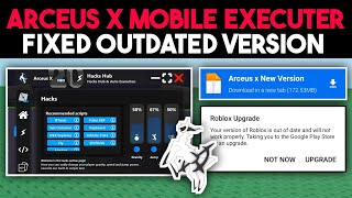 NEW Arceus X Executor Roblox Update | Fixed Outdated Version Download Link (2026)