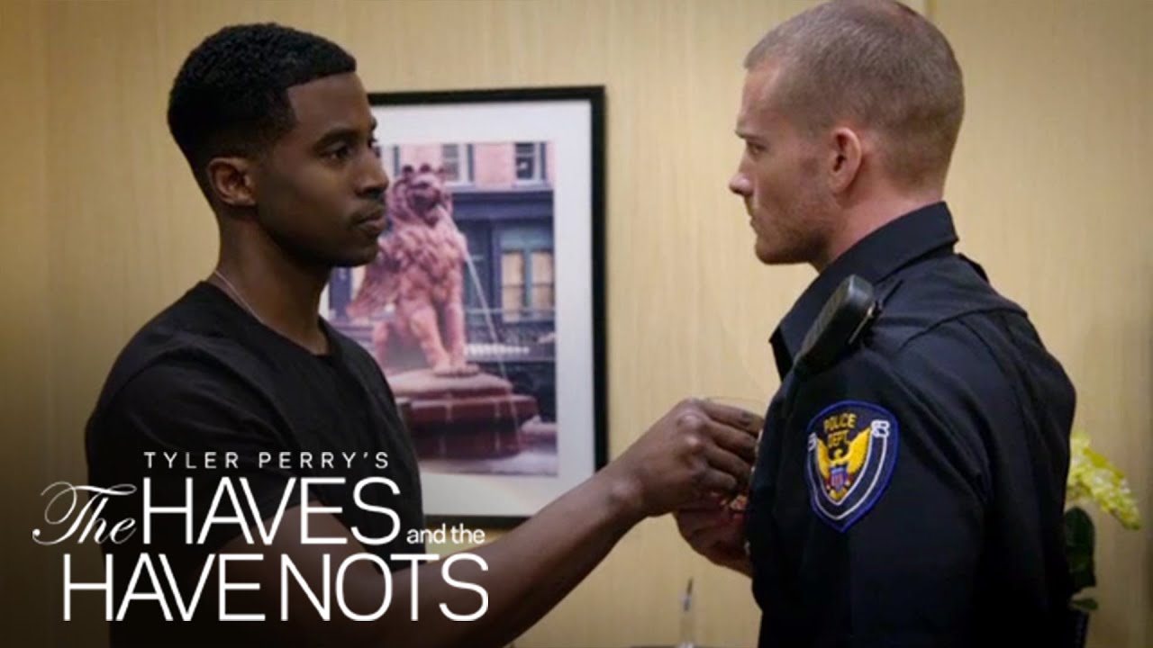  Jeffery and Officer Justin | Tyler Perry’s The Haves and the Have Nots | OWN