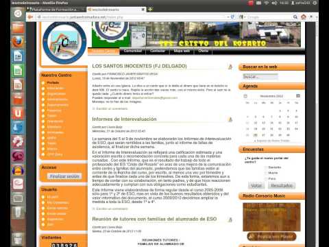 Tutorial Portal de Centros IES Cristo del Rosario 1