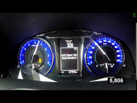 Toyota Camry 2.5 Exclusive - Acceleration 0-100 km/h (Racelogic)