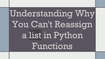 Understanding Why You Can