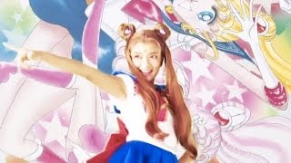 ローラがセーラームーンのコスプレ披露！