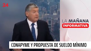 Conapyme y propuesta de sueldo mínimo de $630 mil: "Les crecieron los dientes, es asfixiar a Pymes"