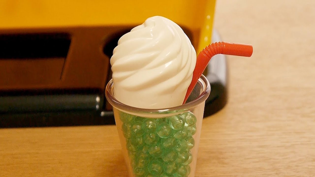 Melon & Orange Cream Soda Drink Bar Toy ミッキーのでるでるジュース＆アイス | MosoGourmet 妄想グルメ