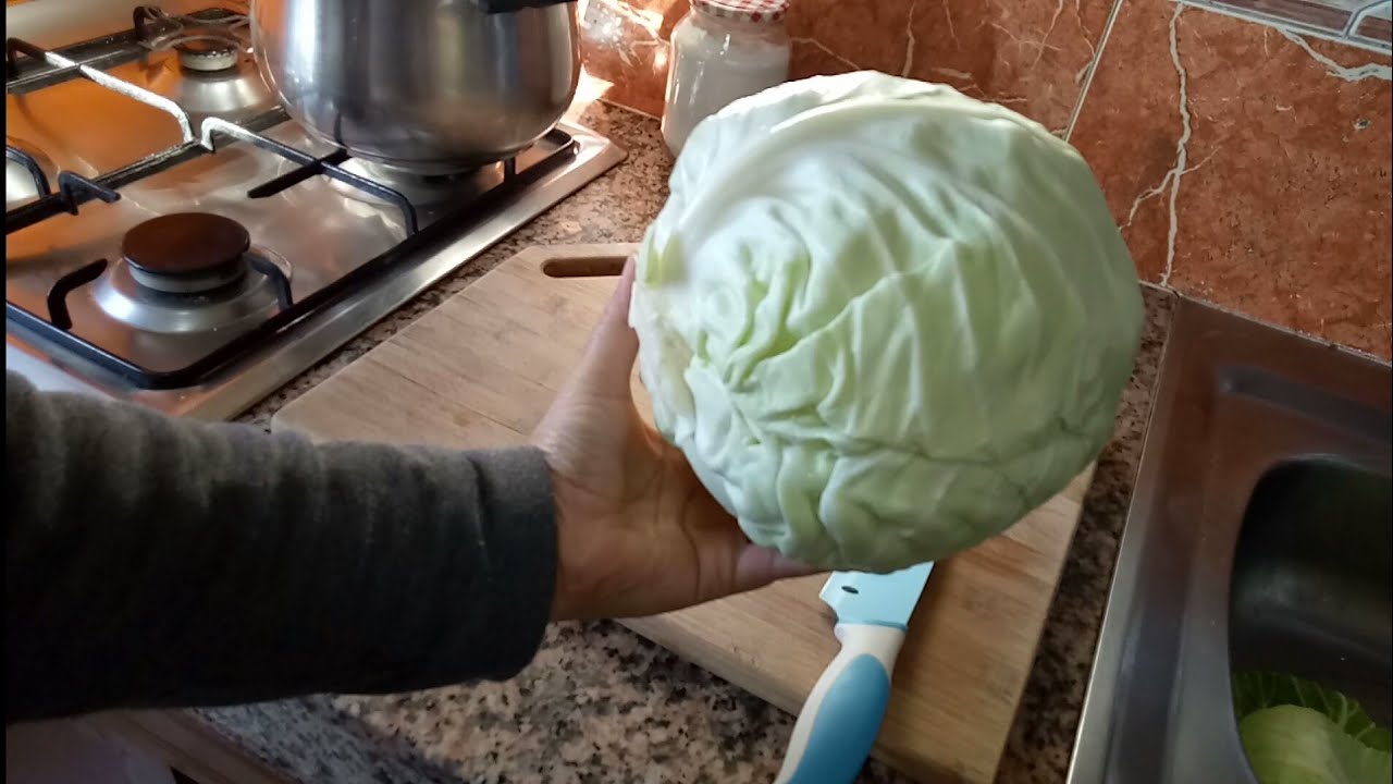 أسهل طريقة لطهي الكرنب😋😋لذيذة ،صحيةو مغذية 😊😊👌👌👍👍