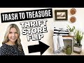 Trash to Treasure ⚫ Thrift Store Flip ⚫ Farmhouse Home Decor