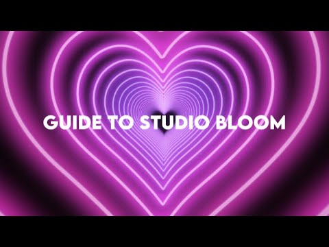 A guide to Studio Bloom - YouTube