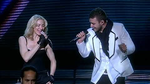 Madonna & Justin Timberlake // 4 Minutes // Hard Candy Promo Rehearsal // AI Upscale