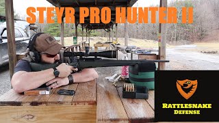 Steyr Pro Hunter II Review.  A very nice bolt action rifle for hunting or target?